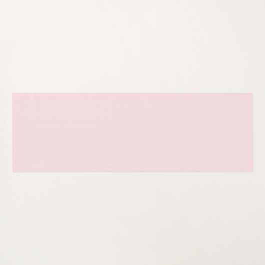 Roze Floral Yogamat (Achterkant (horizontaal))