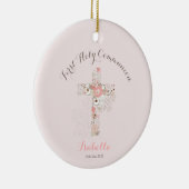 Roze florale anatomische versiering met gemeenscha keramisch ornament (Rechts)