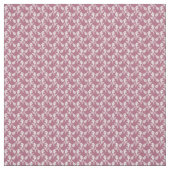 Roze florale design stof (Swatch)
