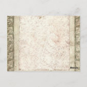 roze florale japanescherry blossom lente bruiloft briefkaart (Achterkant)