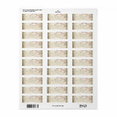 roze florale japanescherry blossom lente bruiloft etiket (Full Sheet)