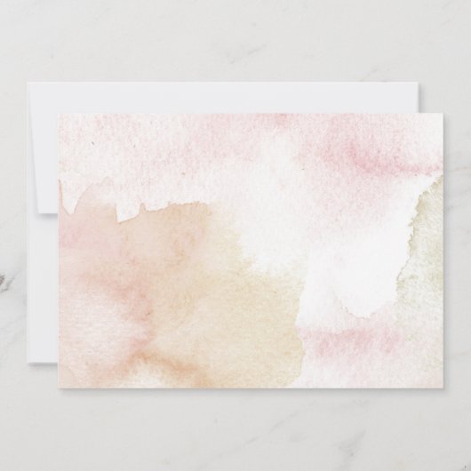 roze florale liefdesviering valentijn fotokaart kaart (Achterkant)