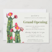 ROZE FLORALE WOESTIJNCACTUSLOVER GROOT OPENING KAART (Voorkant)