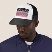 roze florchevron trucker pet (In situ)