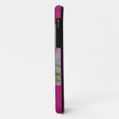 Roze Flower custom iPhone case-mate Case (Achterkant/links)
