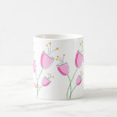 Roze Flowerfield Koffiemok (Center)