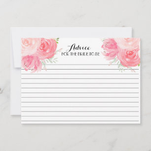 Roze FLowers Beauful Floral Advice Kaarten