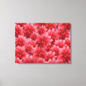 Roze Flowers Beauty Canvas Afdruk (Voorkant)
