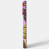 Roze Flowers Gold Butterflies - Gepersonaliseerde  Case-Mate iPhone Case (Achterkant / Links)