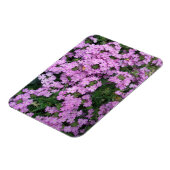 Roze Flowers magnet Magneet (Linkerzijde)