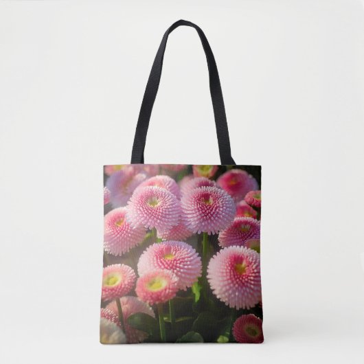 Roze FlowersTote Bag Tote Bag (Voorkant)