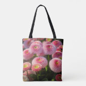 Roze FlowersTote Bag Tote Bag (Achterkant)