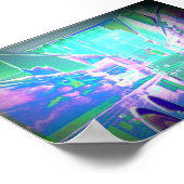 Roze Floyd Bus E Gate Poster (Hoek)