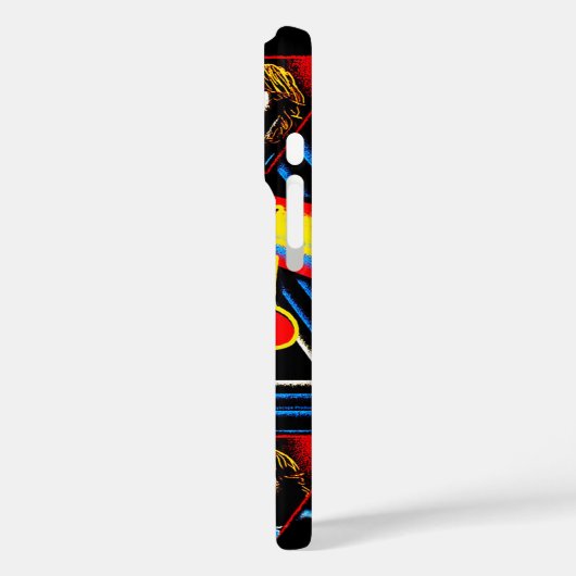 roze floyd case band (Achterkant / Links)