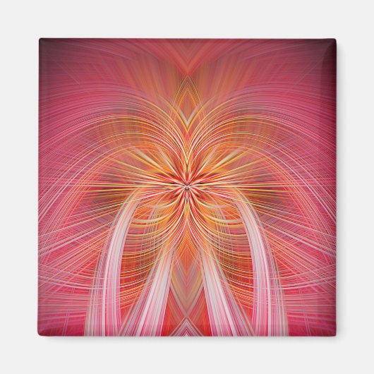 Roze fluisteringen  magneet (Voorkant)