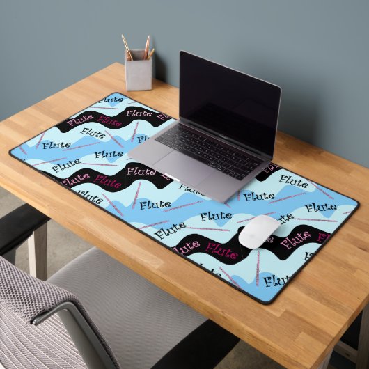 Roze Fluitpatroon Bureaumat (Kantoor 2)