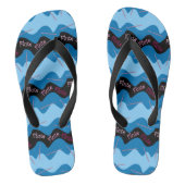 Roze Fluitpatroon Teenslippers (Voetbed)