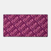Roze flute bureaumat (Voorkant)