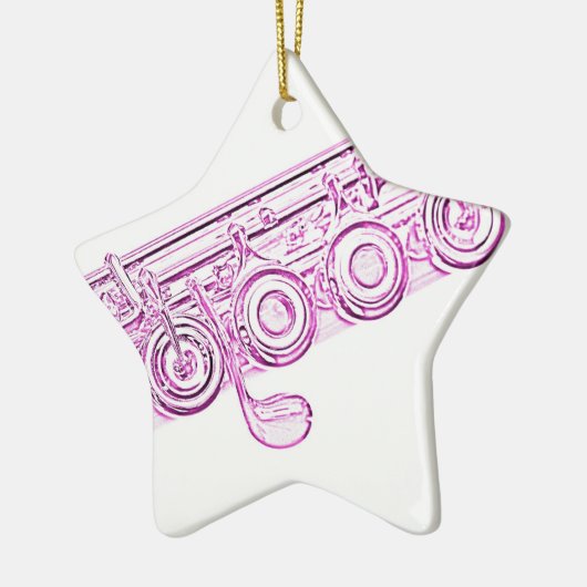 Roze Flute Ornament (Links)