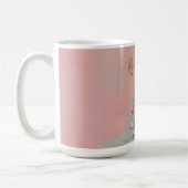 Roze Fluwelen Kerstboom Mok  (Links)
