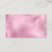 Roze Folie Look en  Boeken voor Baby Informatiekaartje (Achterkant)