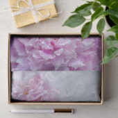 Roze fonieën met ruimte voor tekst tissuepapier (Geschenk)