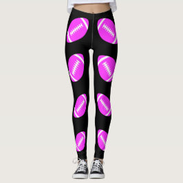 Roze Football Powderpuff of Roze Spel Leggings