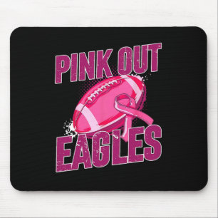 Roze Football Tackle Breast Cancer Muismat