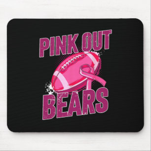 Roze Football Tackle Breast Cancer Muismat