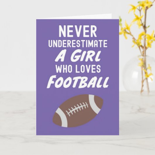 Roze Footballs Kaarten voor meisjes Girly Kinder s (Gele Bloem)