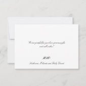 Roze Foto Collage Baby Shower Bedankt  (Achterkant)