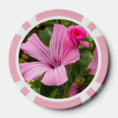 roze foto pokerchips (Achterkant)