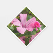 roze foto servet (Hoek)