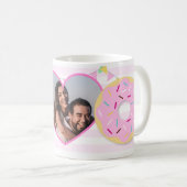 Roze Foto Sprinkels op Mijn Donut Koffiemok (Voorkant rechts)