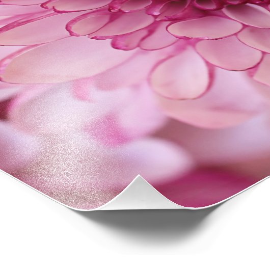 Roze fotografische printer foto afdruk (Hoek)