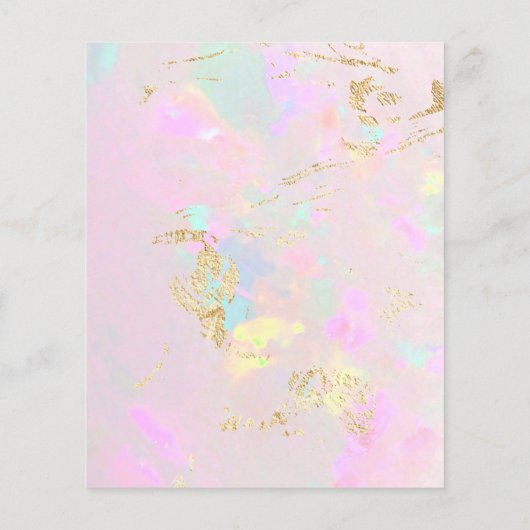 roze fotoontwerpflyer flyer (Achterkant)