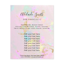 roze fotoontwerpflyer