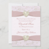 Roze foto's van Pearl Baby Pastel Aankondiging (Achterkant)