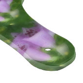 Roze Foxglove Flowers Natuur Art Pattern Snijplank (Hoek)