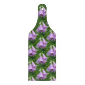 Roze Foxglove Flowers Natuur Art Pattern Snijplank (Voorkant)