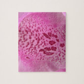 Roze Foxglove Petal Puzzle Legpuzzel (Verticaal)