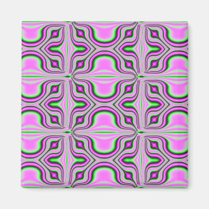 roze fractal magneet