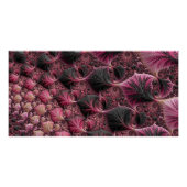 Roze fractal perfect poster (Voorkant)