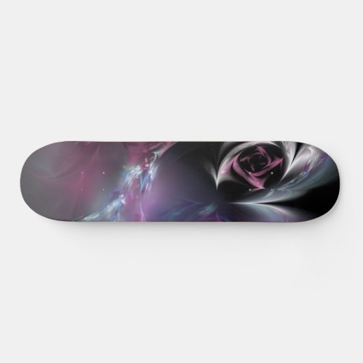Roze Fractal Skateboard (Horizontaal)