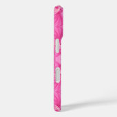 Roze Fractal telefoonhoesje Case-Mate iPhone Case (Achterkant / Rechts)
