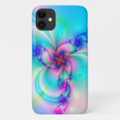 roze fractal ventilator Case-Mate iPhone case (Achterkant)