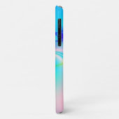 roze fractal ventilator Case-Mate iPhone case (Achterkant/links)
