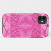 Roze fractale iPhone 5 Hoesje-Mate daar Case-Mate iPhone Case (Achterkant (horizontaal))