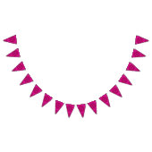 Roze  fractale Kaleidoscoop Vlaggetjes (Alle)