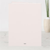 Roze frambozen waterverf gelukkig Valentijnsdag Kaart (Achterkant)